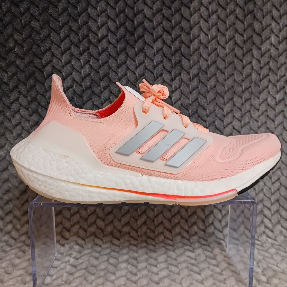 Adidas UltraBoost 22 Clear Orange Women's Walking Running Sneakers Shoes Size 7 - Picture 8 of 14